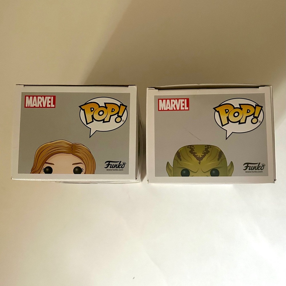 Marvel Pop Figures - Captain Marvel and Talos - Picture 4 of 4